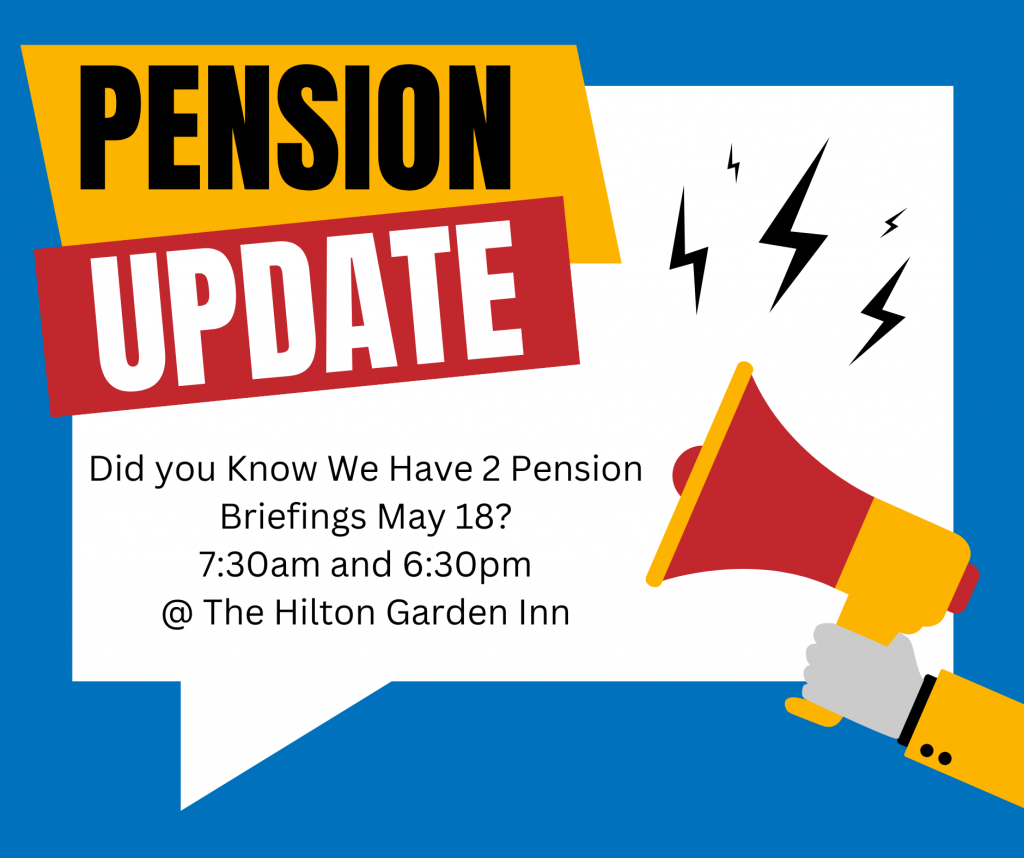 Pension Reminder for May 18, 2023