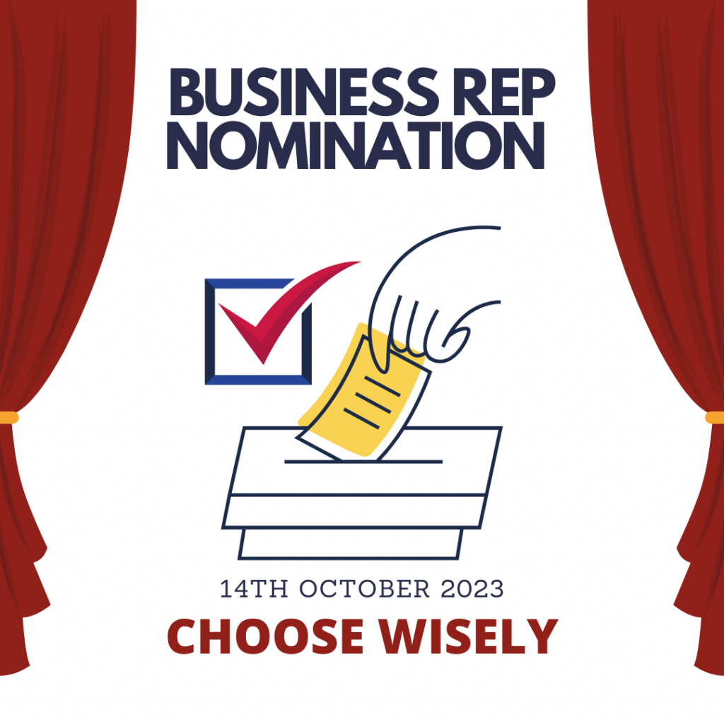 Brothers and Sisters during our regularly scheduled October meeting Local Lodge 2902 will be holding nominations for District 75 Business Rep. 