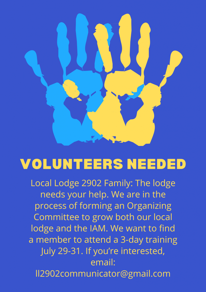 Call for volunteers for Organizing Committee. Class on July 29-31. Email ll2902communicator@gmail.com if interested in attending.